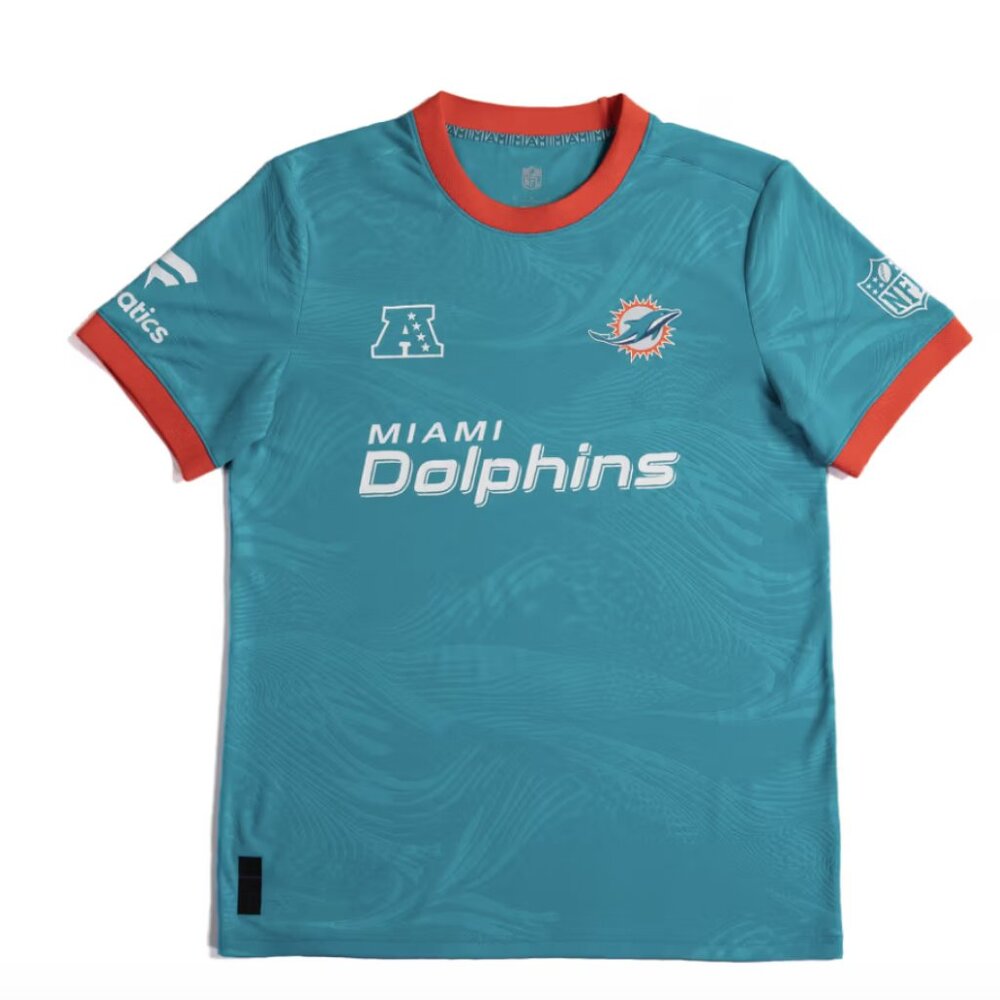 Fanatics x NFL Soccer Jersey DOLPHINS SIZE LARGE